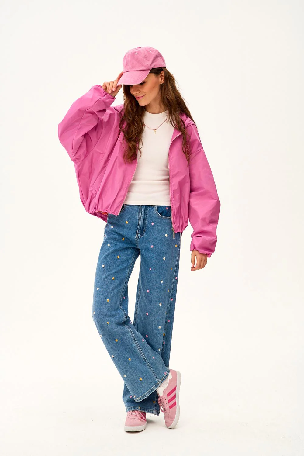 Dahlia Crush Hooded Short Parka - Image 11