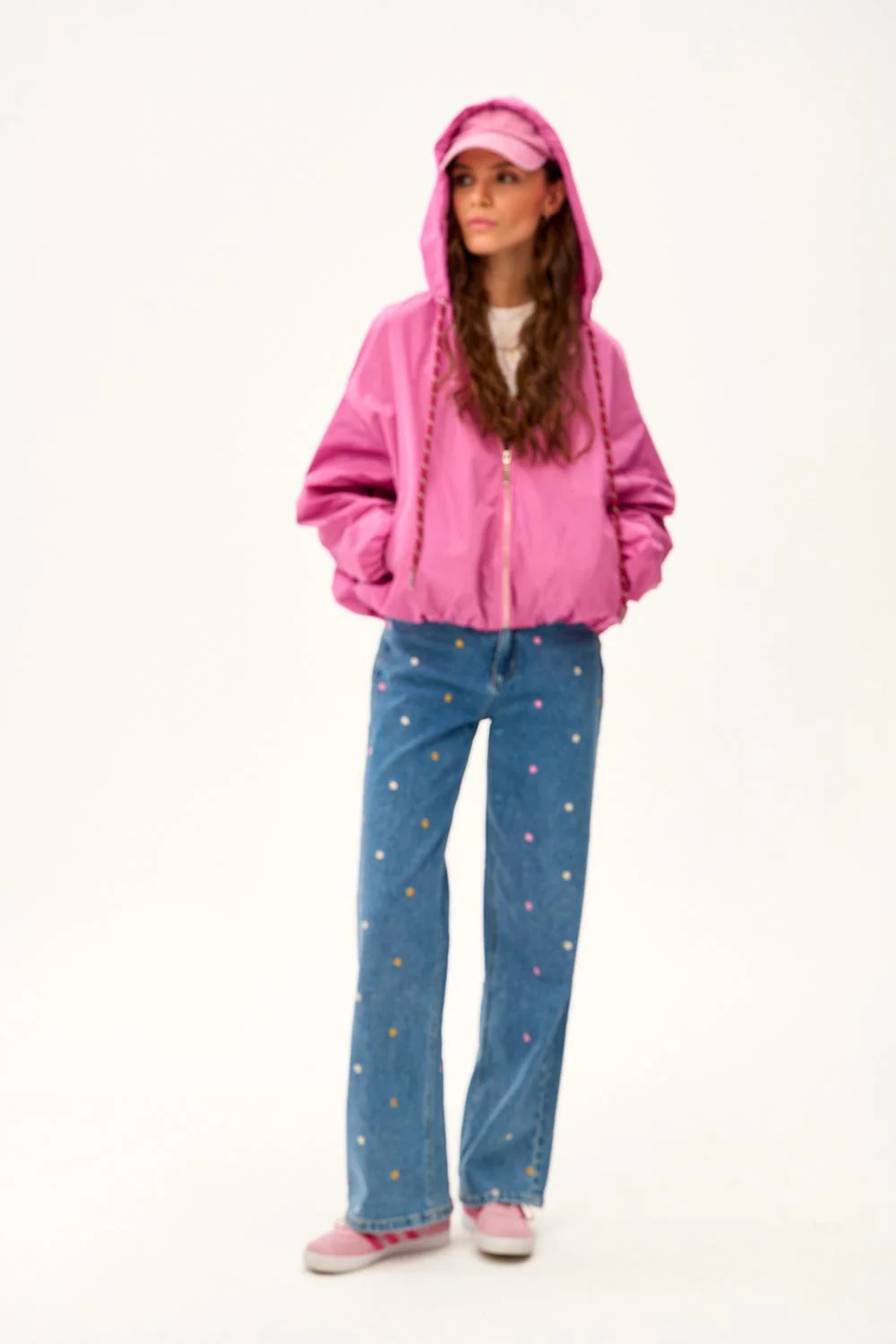 Dahlia Crush Hooded Short Parka - Image 16