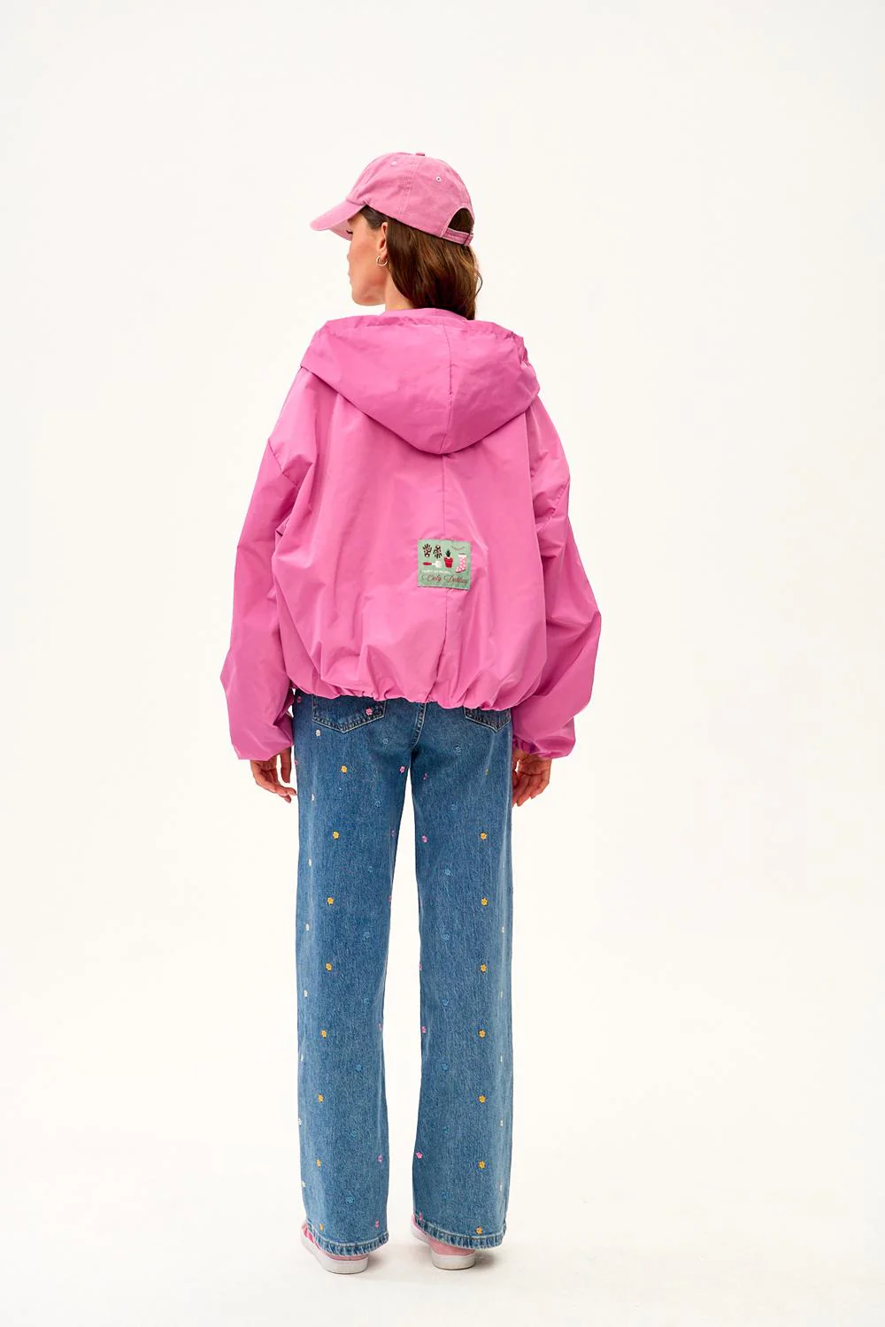 Dahlia Crush Hooded Short Parka - Image 19