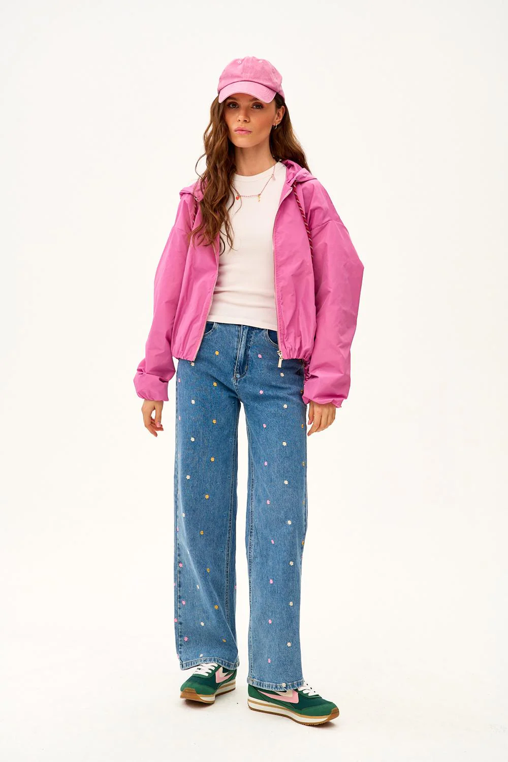 Dahlia Crush Hooded Short Parka - Image 20