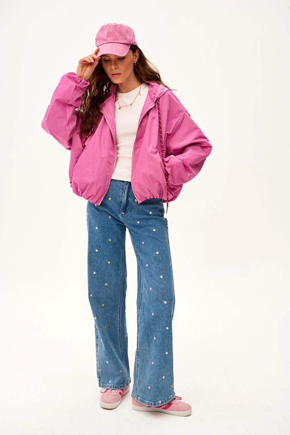 Dahlia Crush Hooded Short Parka - Image 25