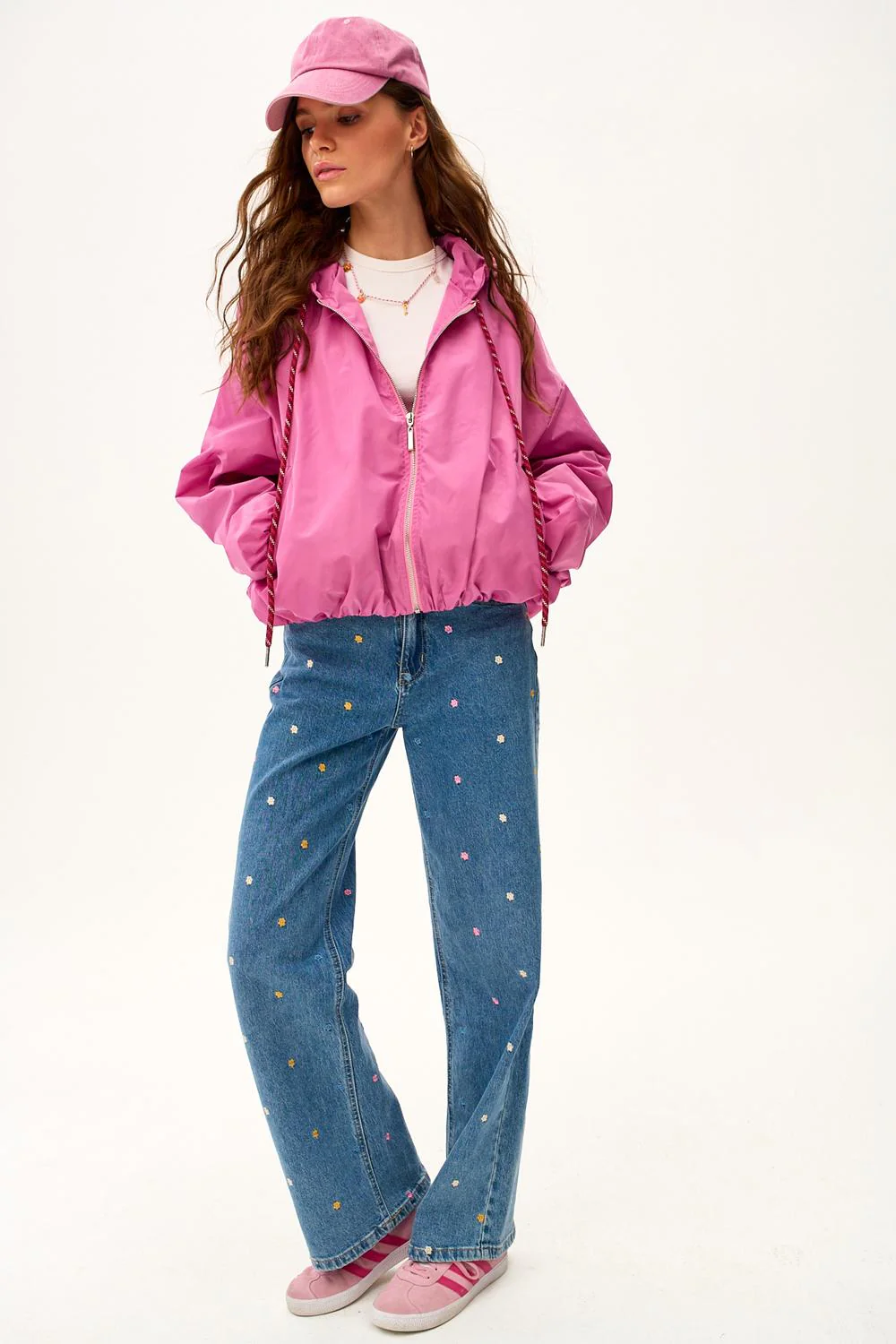 Dahlia Crush Hooded Short Parka - Image 31