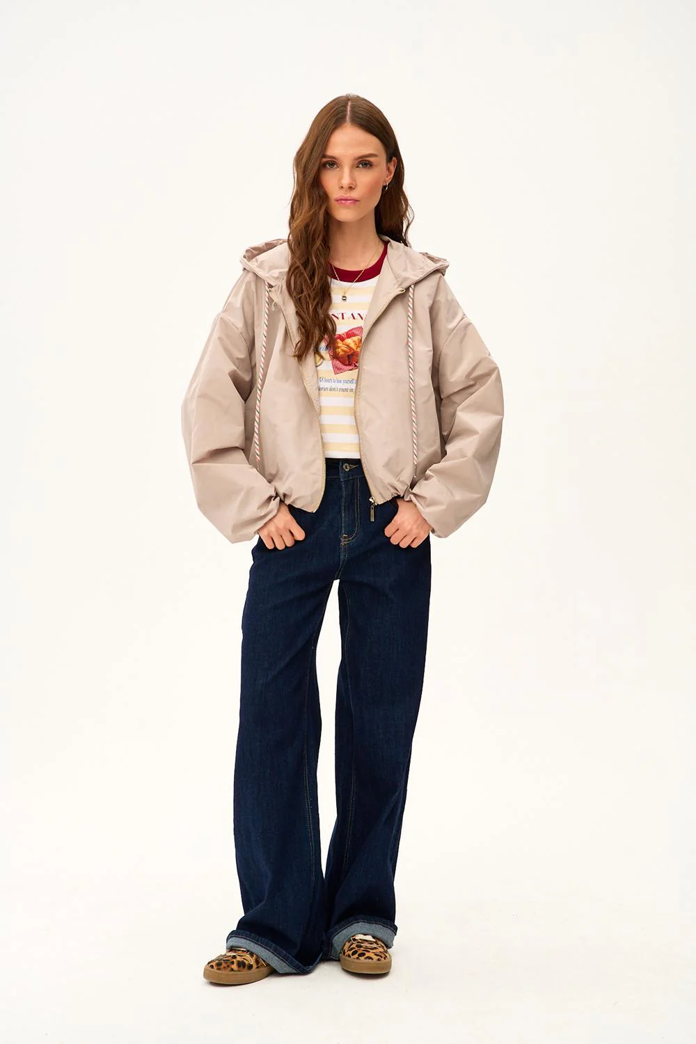 Desert Flower Short Hooded Parka - Image 10