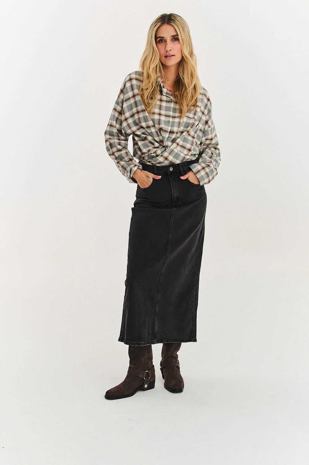 Slow Season denim skirt - Image 12