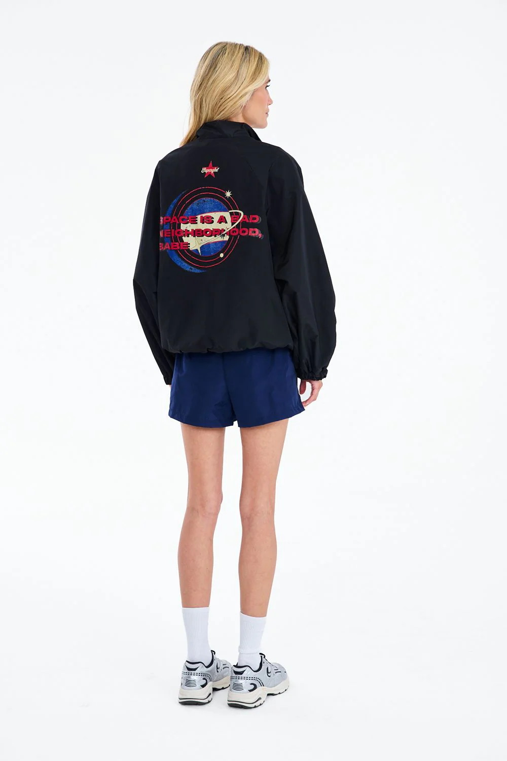 Space Babe Bomber Jacket - Image 3