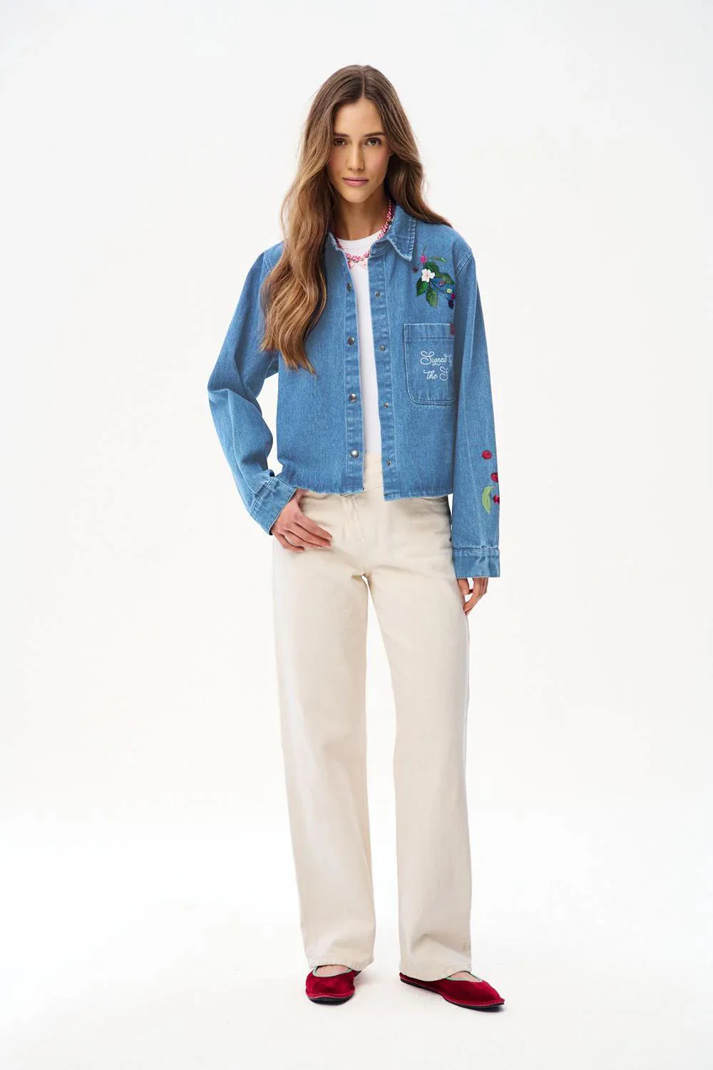 Spring Treasures Denim Shirt - Image 4
