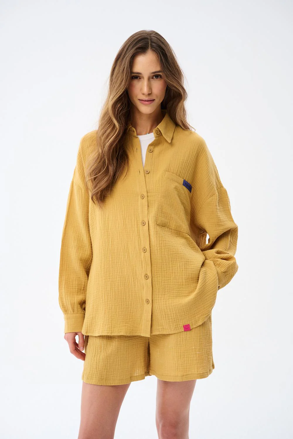 Stay Sunny Muslin Shirt - Image 3