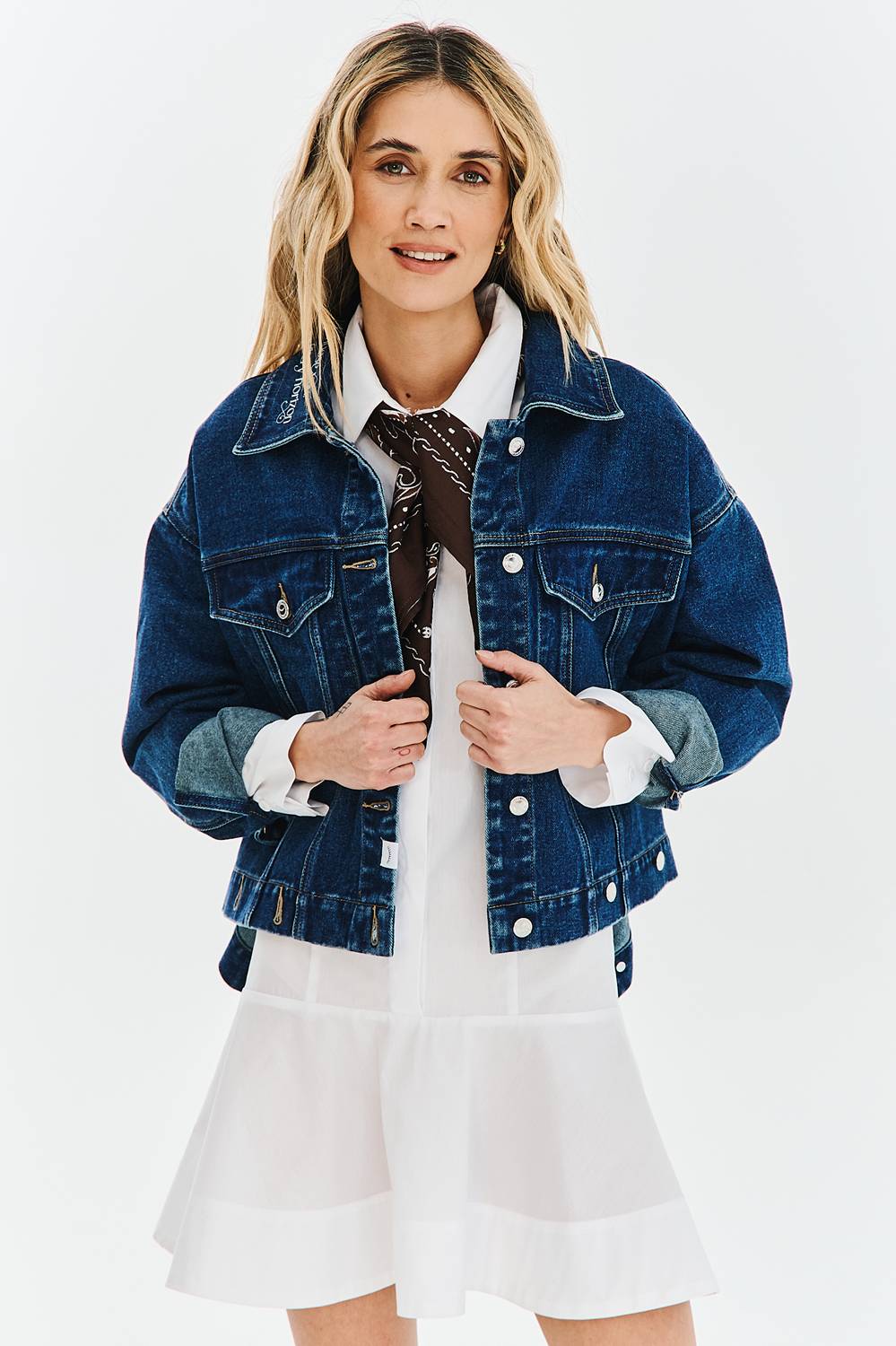Stillness and Love Denim Jacket