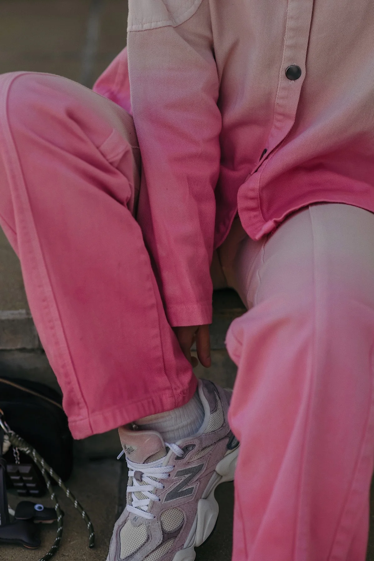 Strawberry Bubblegum denim pants - Image 7