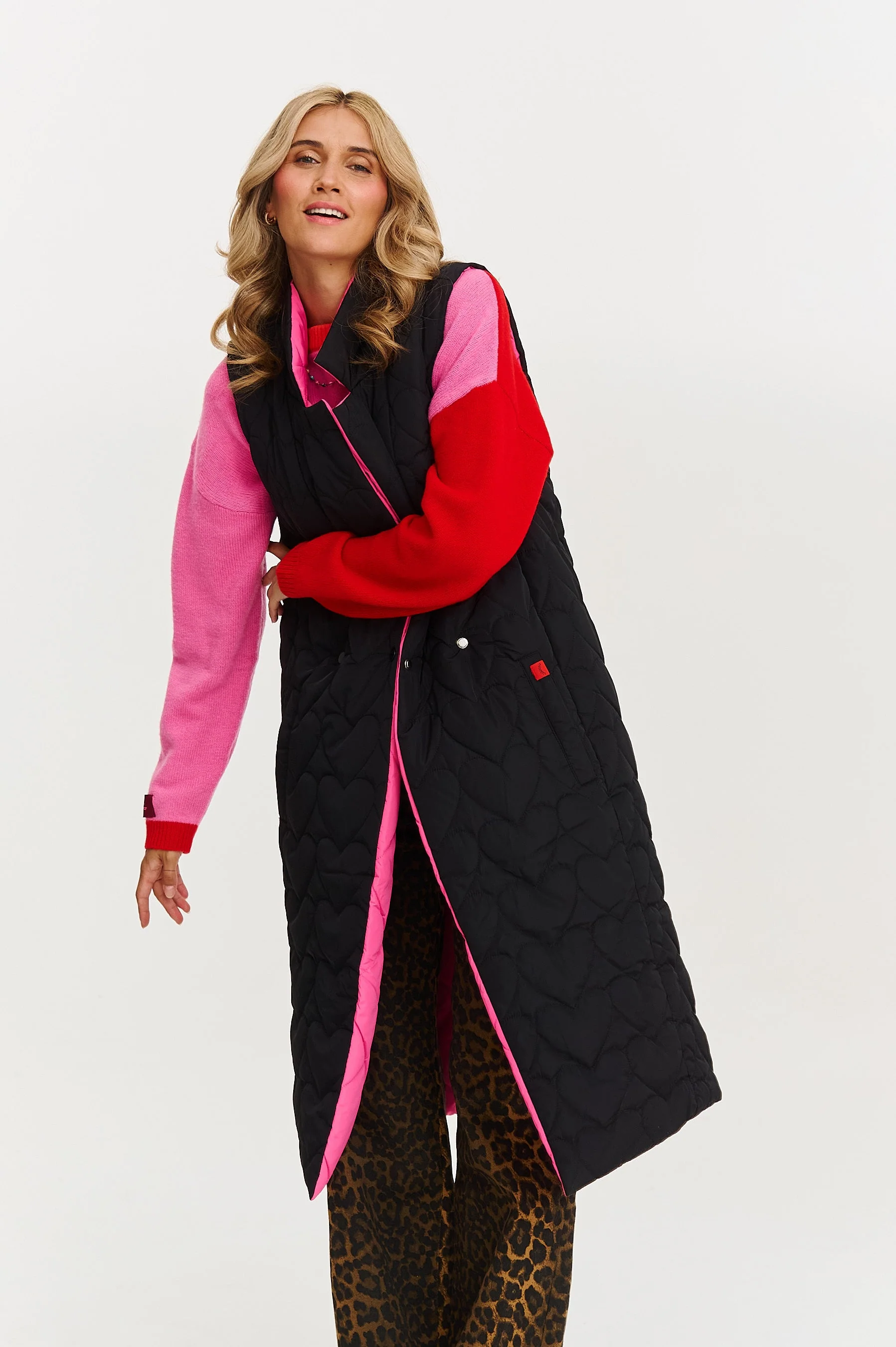 Sugar Core long reversible vest - Image 3