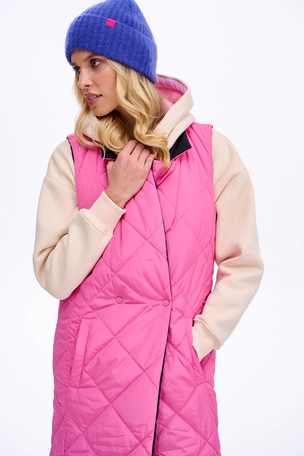 Sugar Core long reversible vest - Image 4