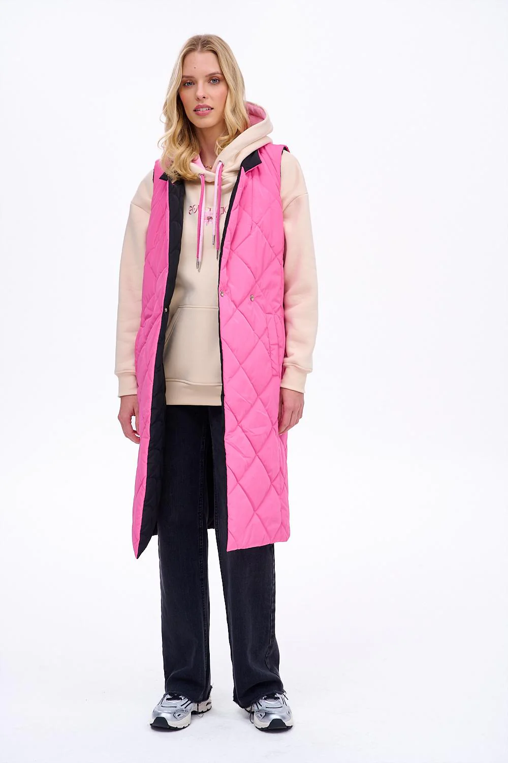 Sugar Core long reversible vest - Image 5