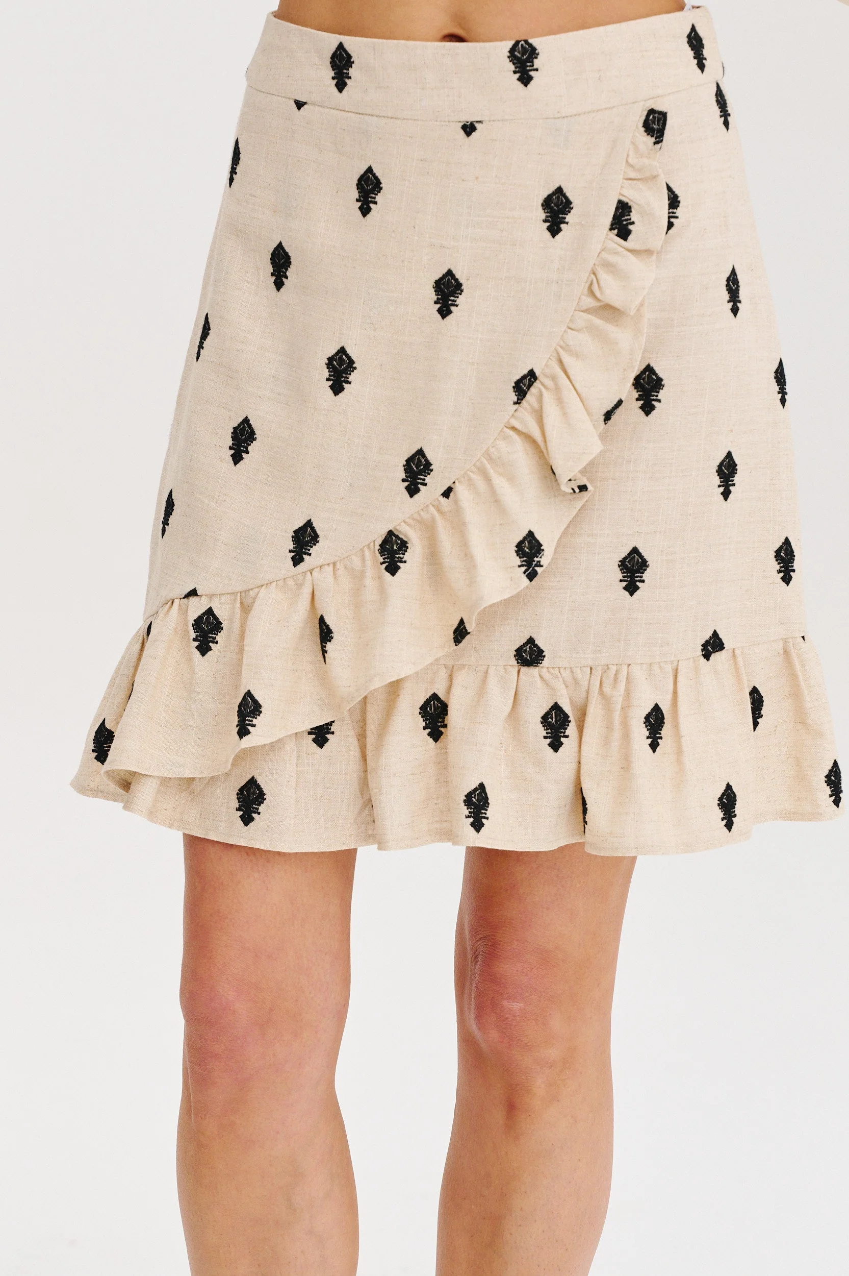 Sunny Jane linen mini skirt - Image 4