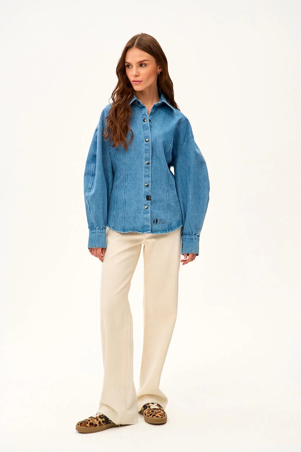 Sunrise Somewhere Denim Shirt - Image 17