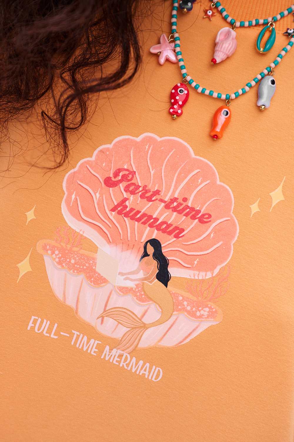 T-shirt Full Time Mermaid - Image 3