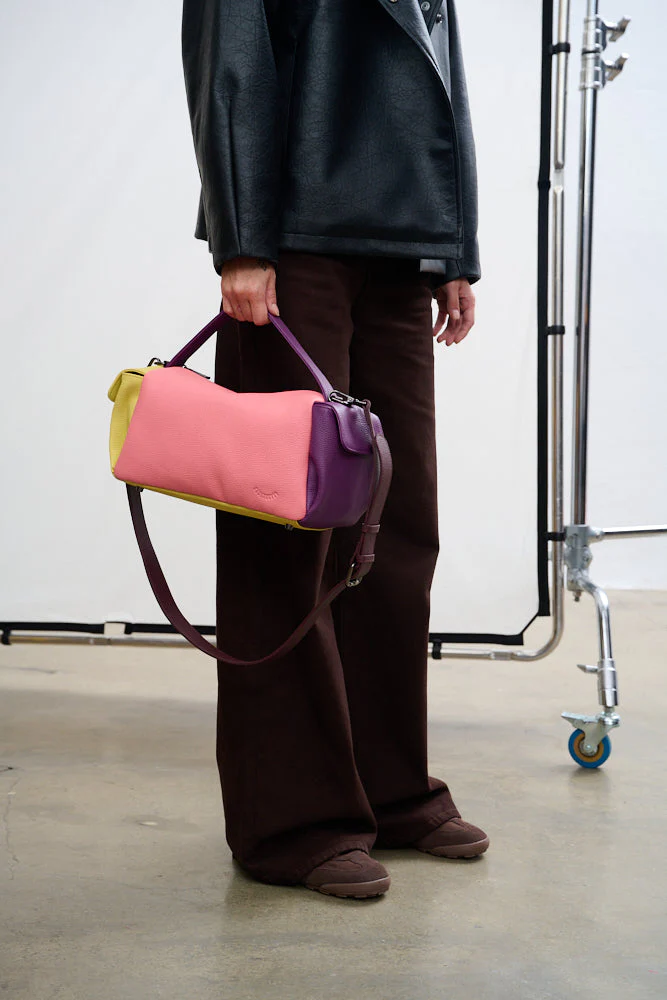 Dopamine Blush leather bag - Image 7