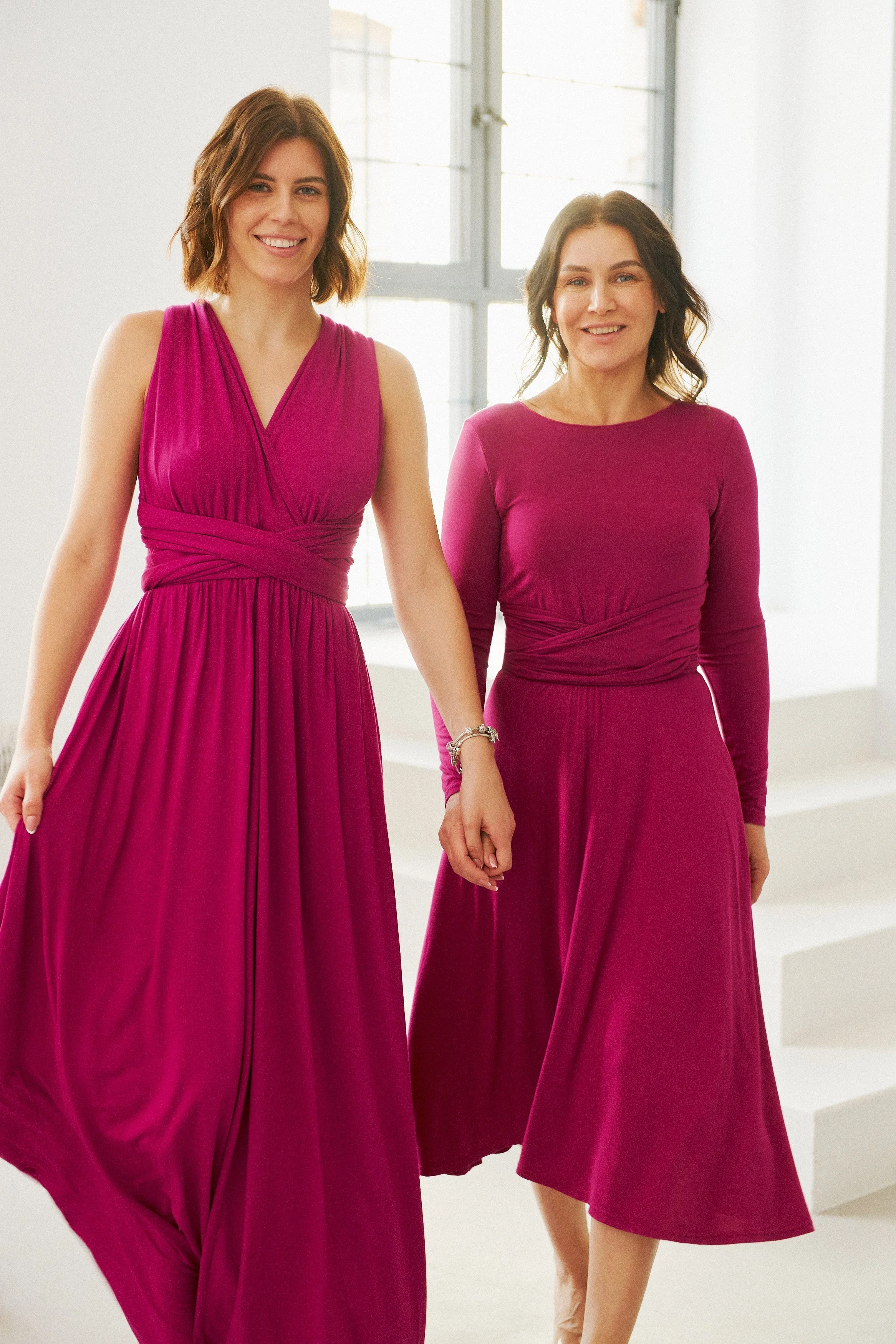 Magenta Love infinity maxi dress - Image 9