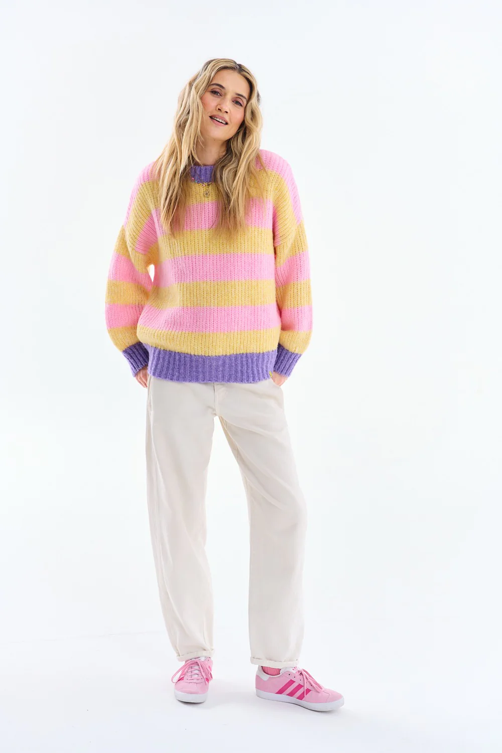 Lemon Sorbet Wool Sweater - Image 11
