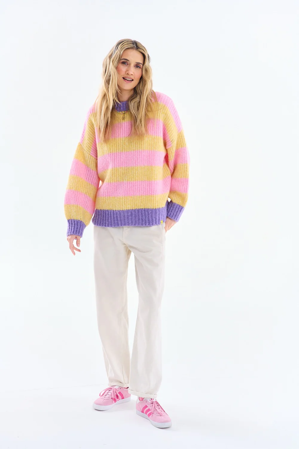 Lemon Sorbet Wool Sweater - Image 7